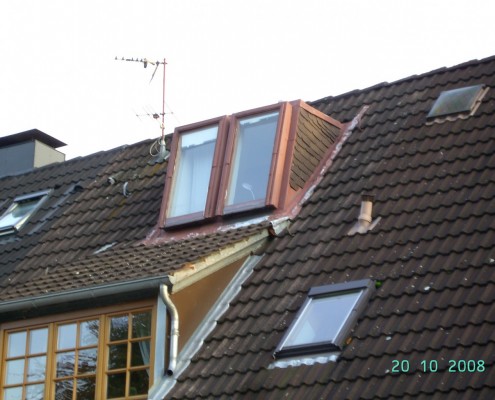 Alte Velux Dachflächenfenster