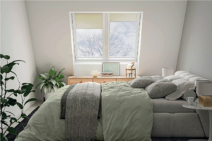 Wer alte Dachfenster gegen neue Modelle mit 3-fach-Verglasung austauscht, muss keine Sorgen vor kalten Wintern haben. Foto: Velux/akz-o